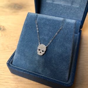 Diamond Skull Necklace